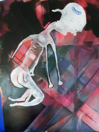 "Anguished" - Hazel Woodward